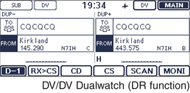 DV/DV Dualwatch (DR function)